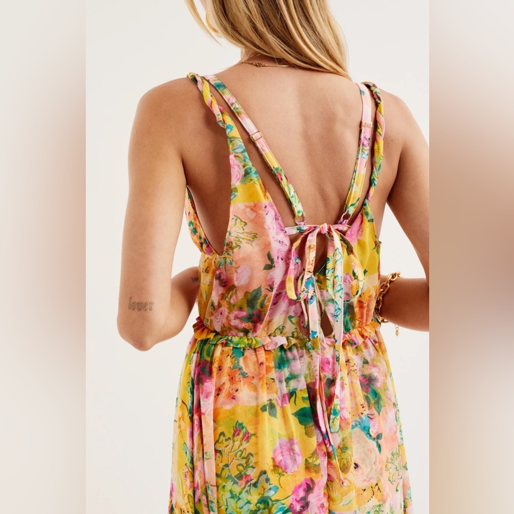 For Love and Lemons Madison maxi dress NWT - Picture 10 of 10